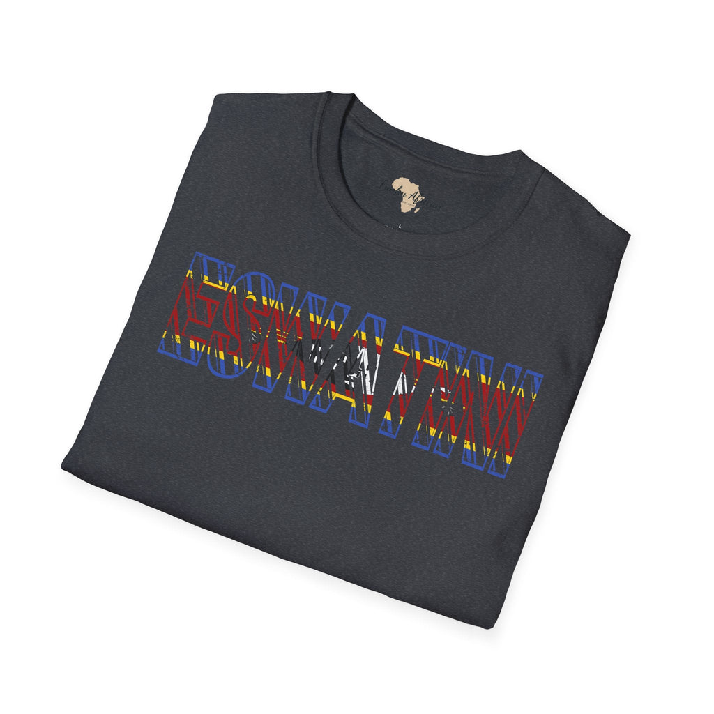 Eswatini text unisex softstyle tee Funky African