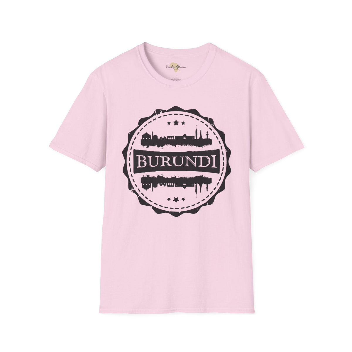 Burundi Stamp unisex tee Funky African