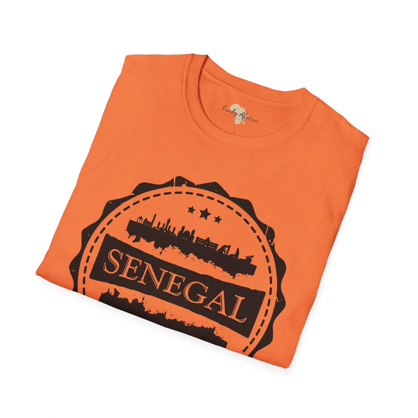 Senegal Stamp unisex tee