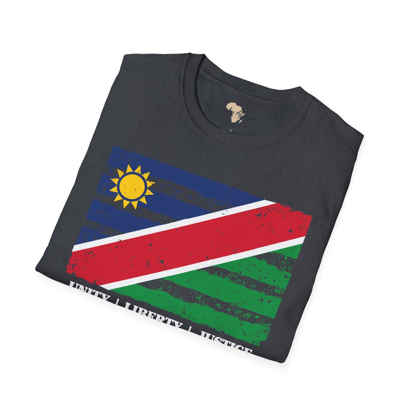 Namibia strip unisex softstyle tee