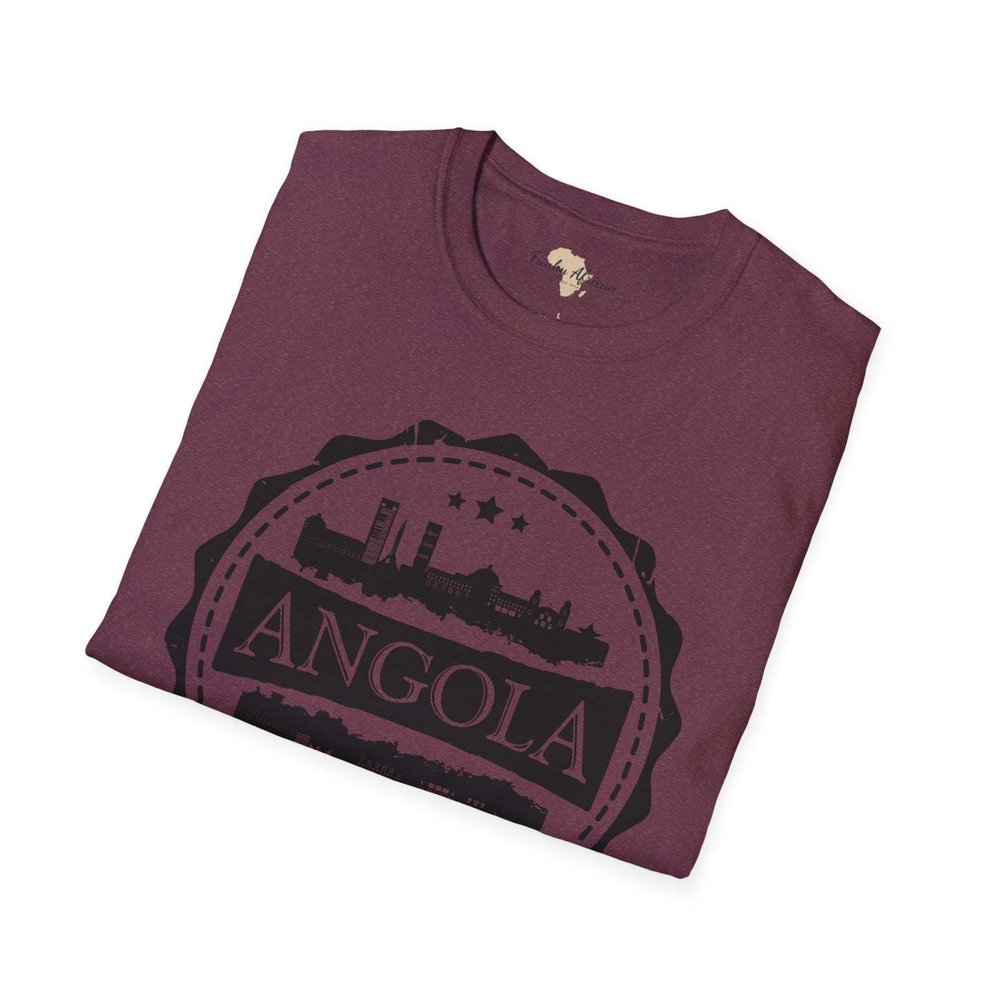 Angola Stamp unisex tee