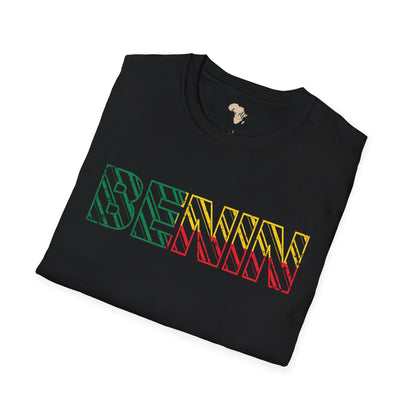 Benin text unisex softstyle tee