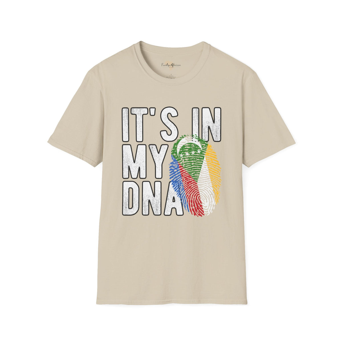 it's in my DNA unisex tee - Comoros Funky African