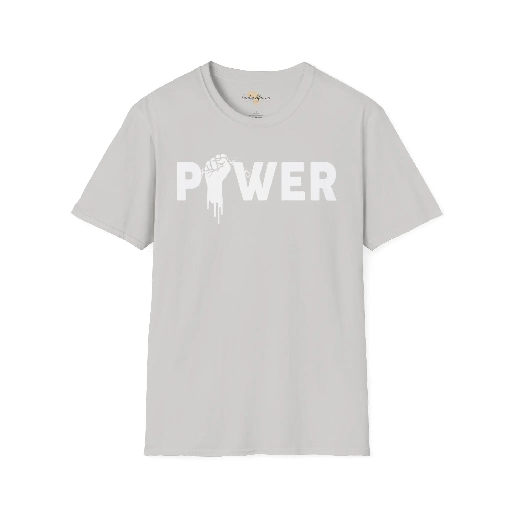 Power unisex softstyle tee Funky African