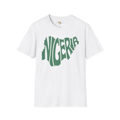 Nigeria cut unisex softstyle tee