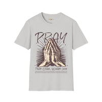 Pray more worry less unisex tee Funky African