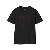Family unisex softstyle tee Funky African