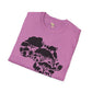 African map unisex softstyle tee Funky African