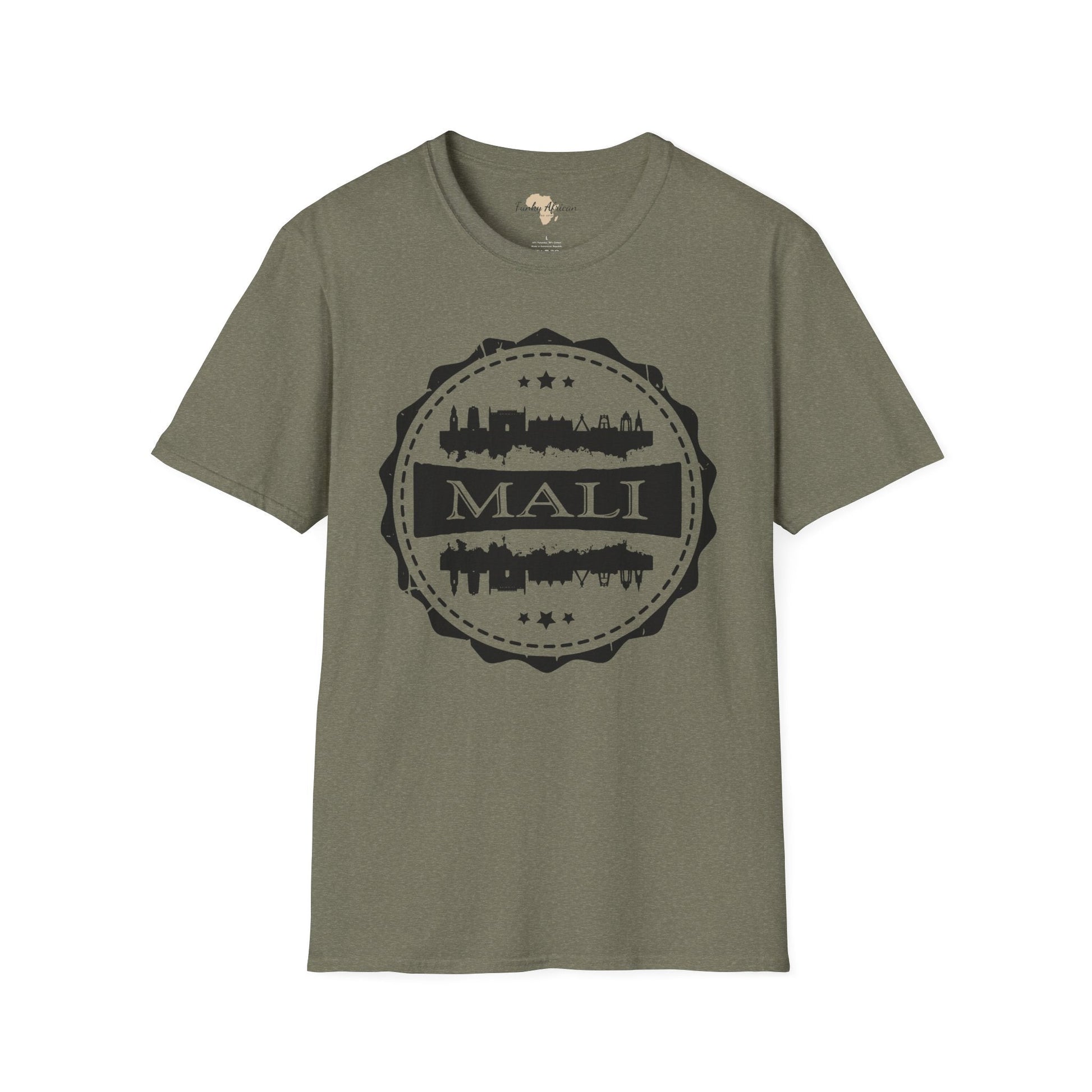 Malian Stamp unisex tee Funky African