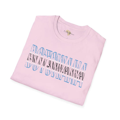 Botswana text unisex softstyle tee