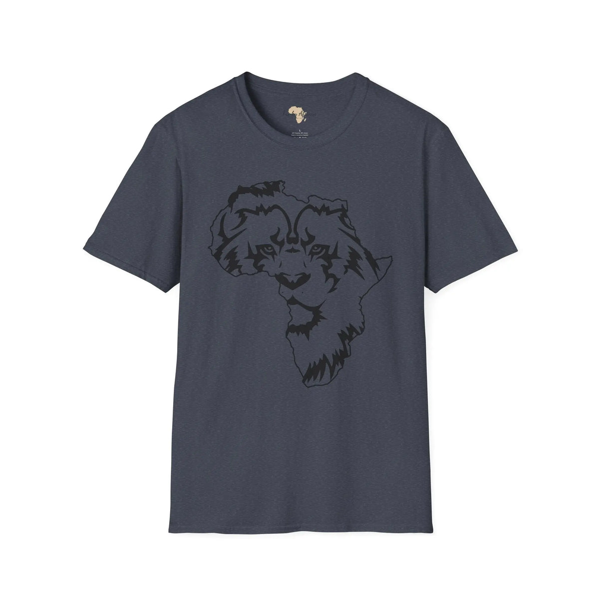 African map graffiti unisex softstyle tee Funky African
