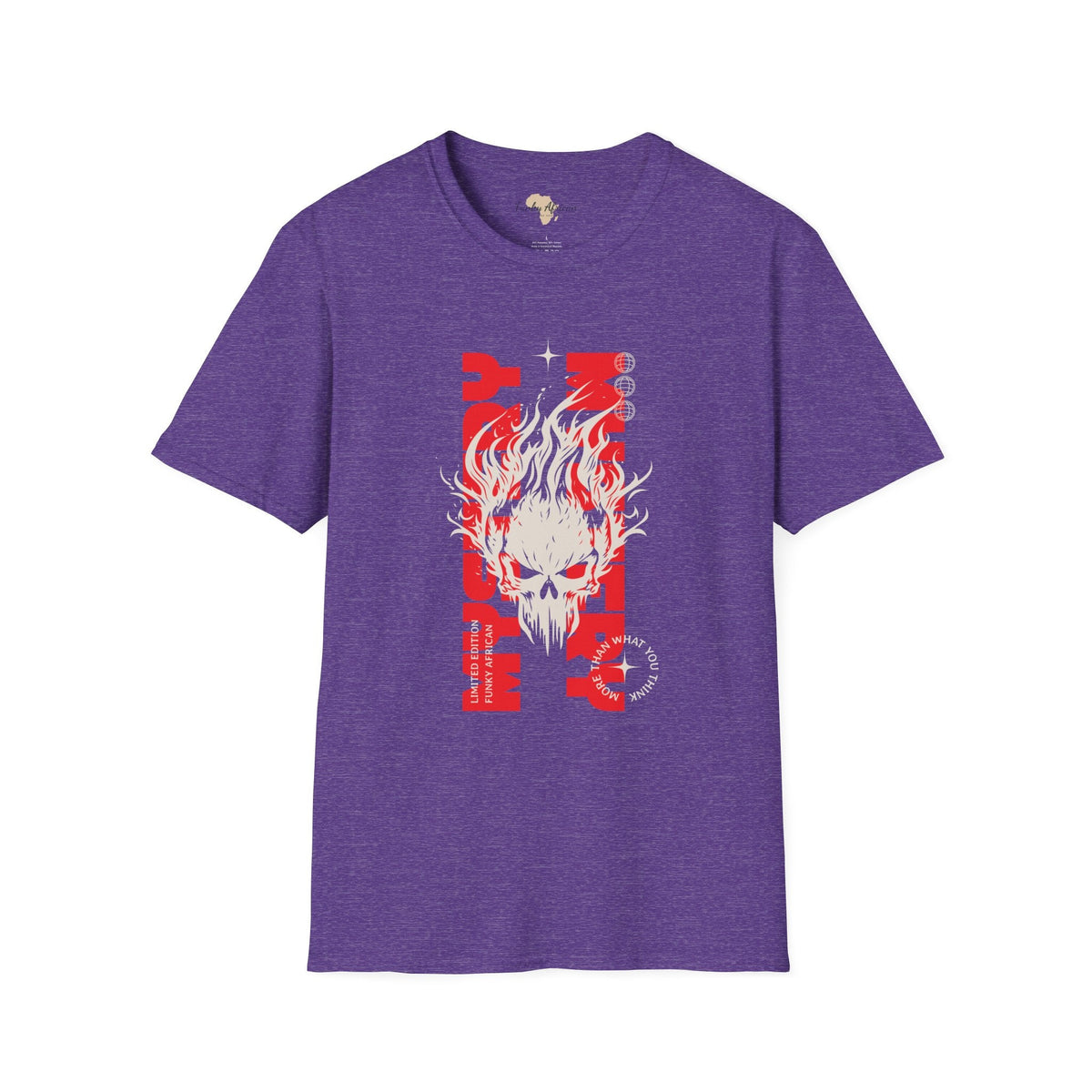 Mystery unisex softstyle tee Funky African