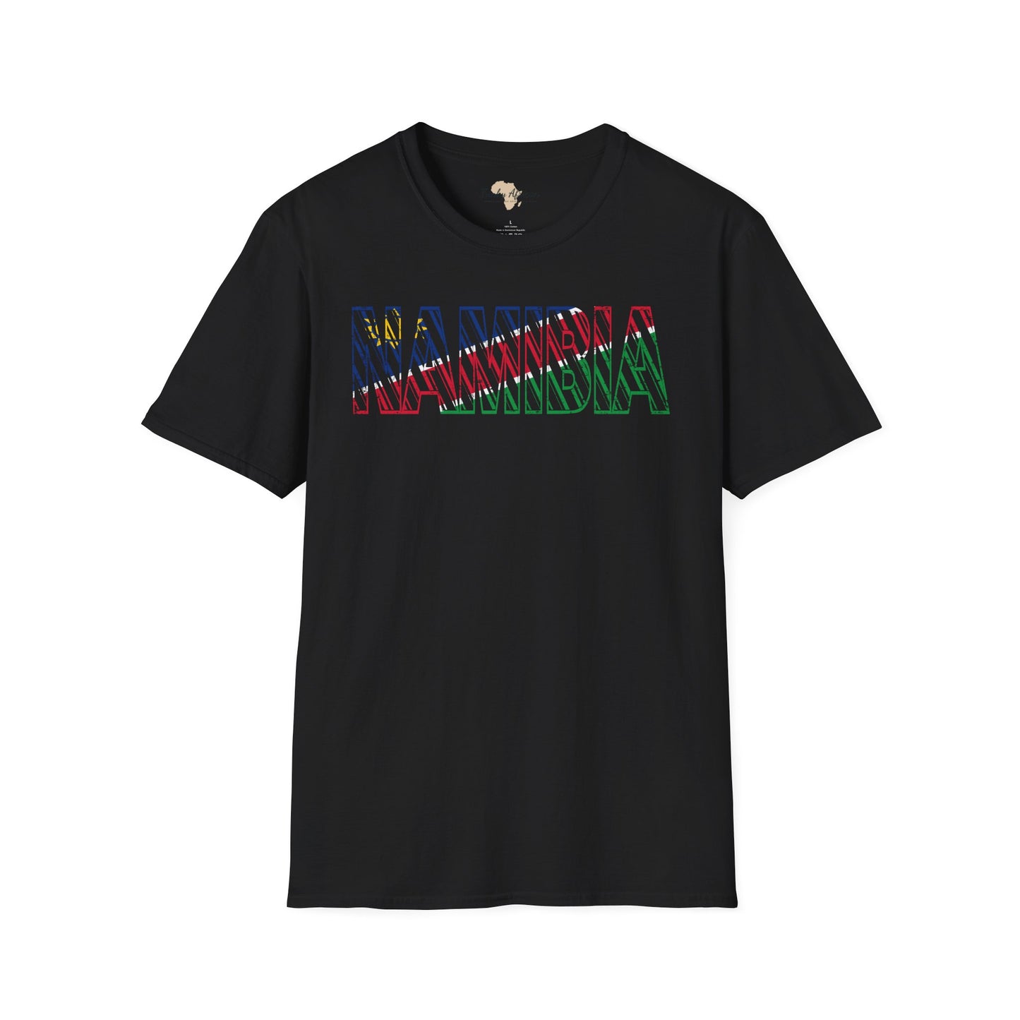 Namibia text unisex softstyle tee