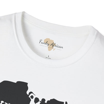 African map unisex softstyle tee