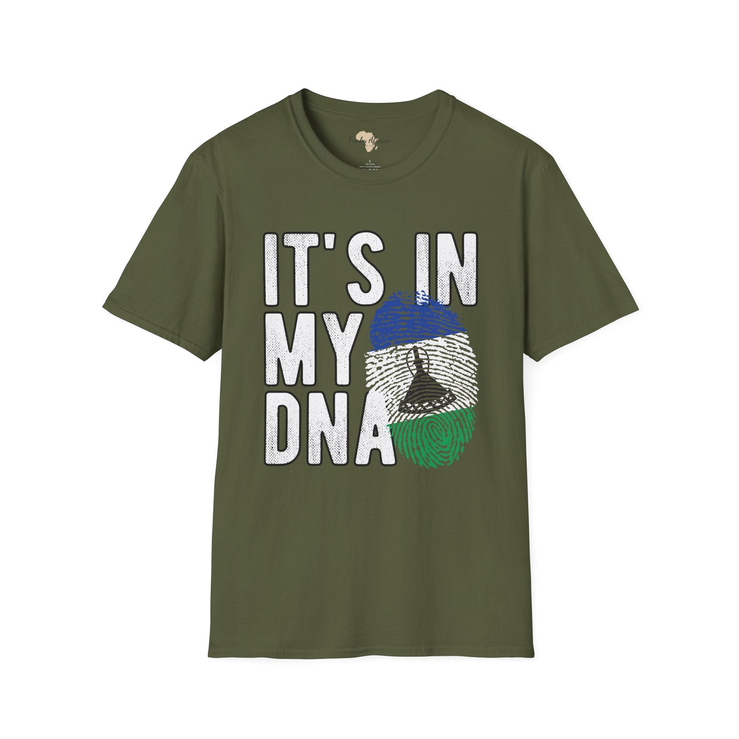 it's in my DNA unisex tee - Lesotho