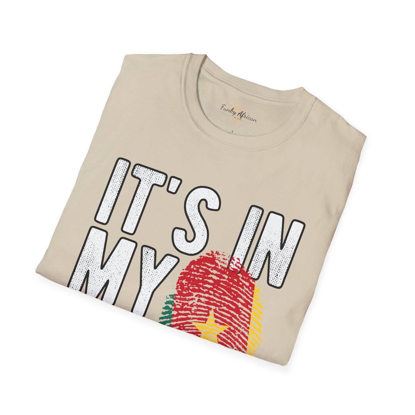 it's in my DNA unisex tee - Cameroon