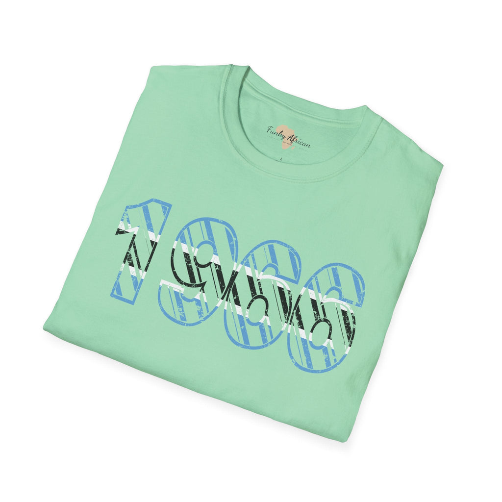 Botswana year unisex softstyle tee Funky African