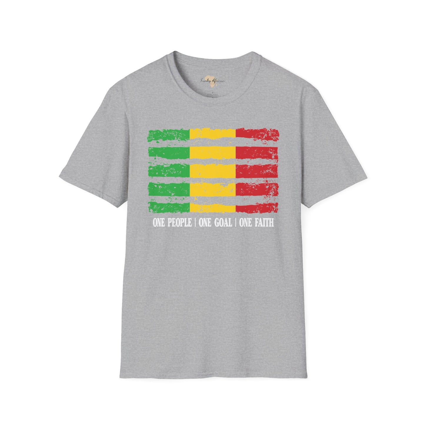 Malian strip unisex softstyle tee