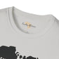 African map unisex softstyle tee Funky African