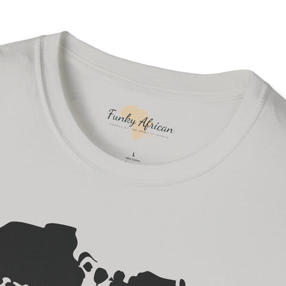 African map unisex softstyle tee