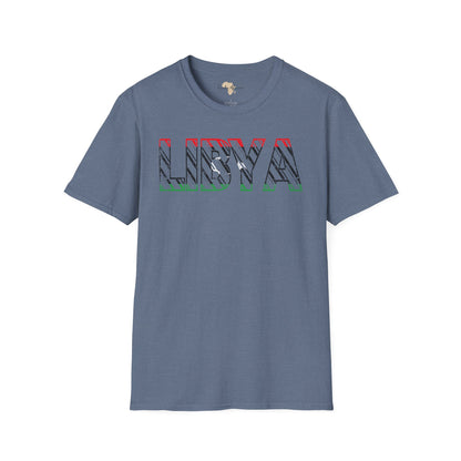 Libya text unisex softstyle tee