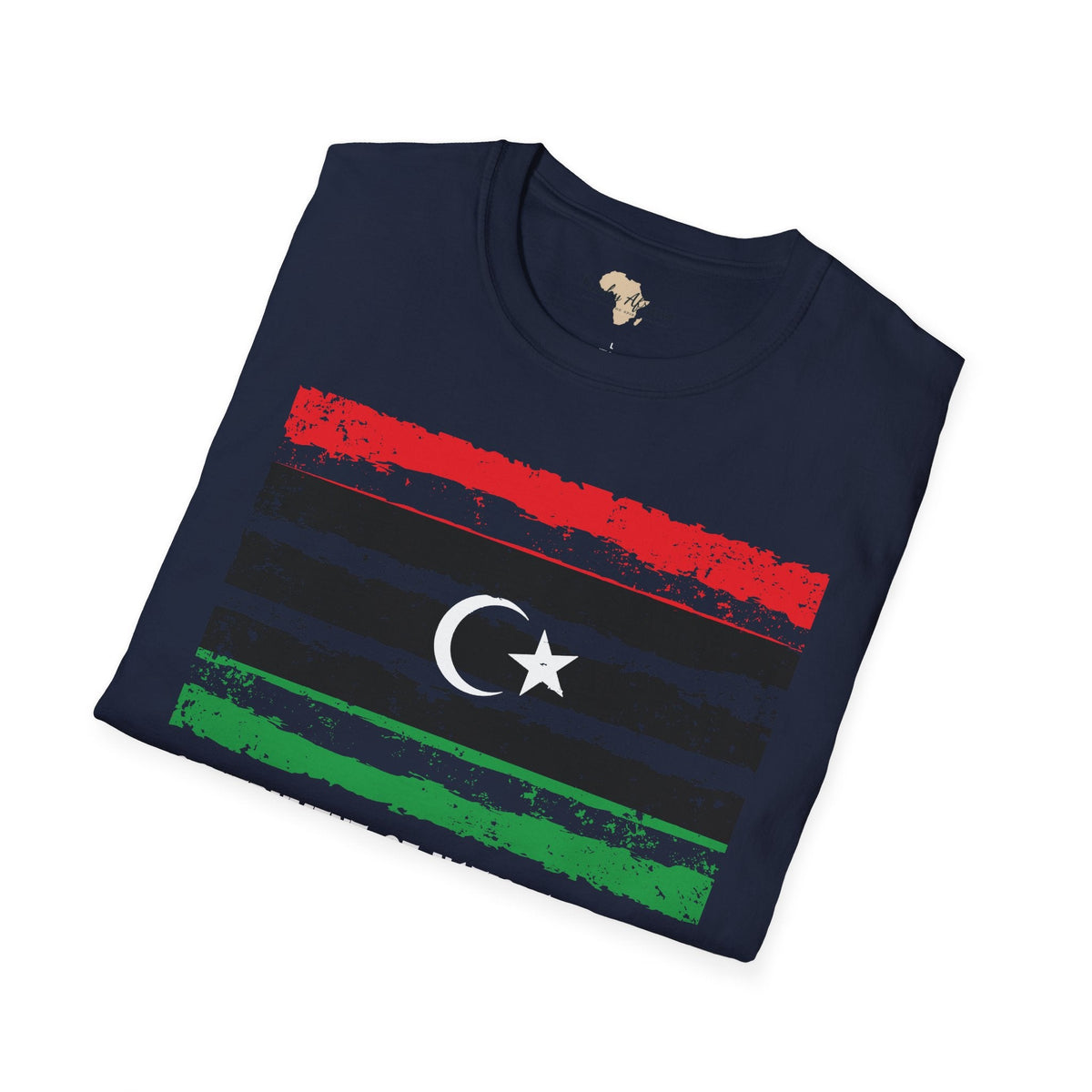 Libya strip unisex softstyle tee Funky African