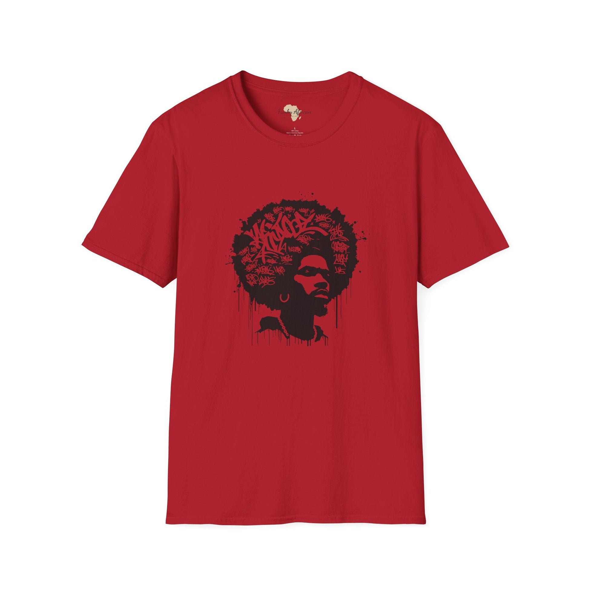 Funky African unisex softstyle tee Funky African