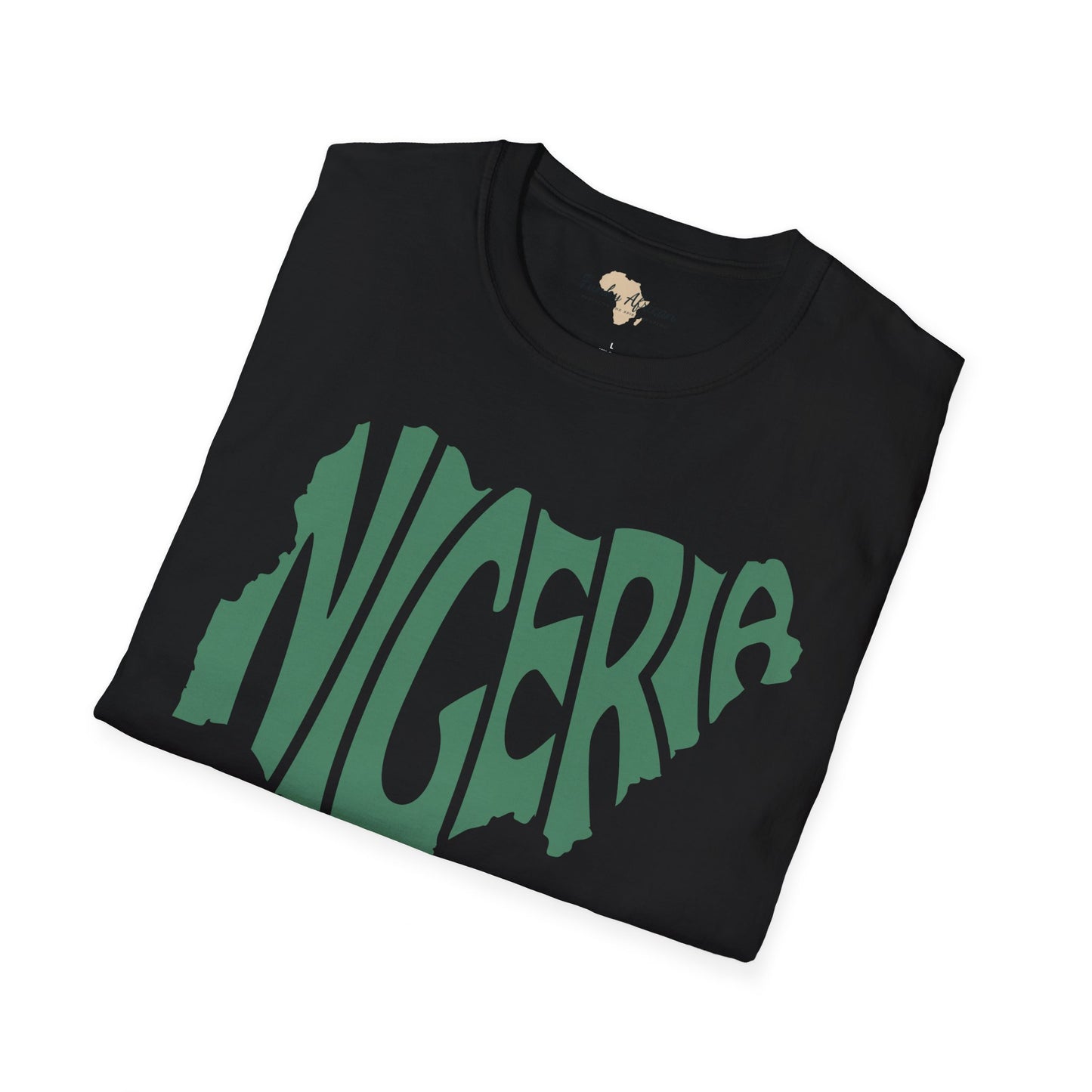 Nigeria cut unisex softstyle tee