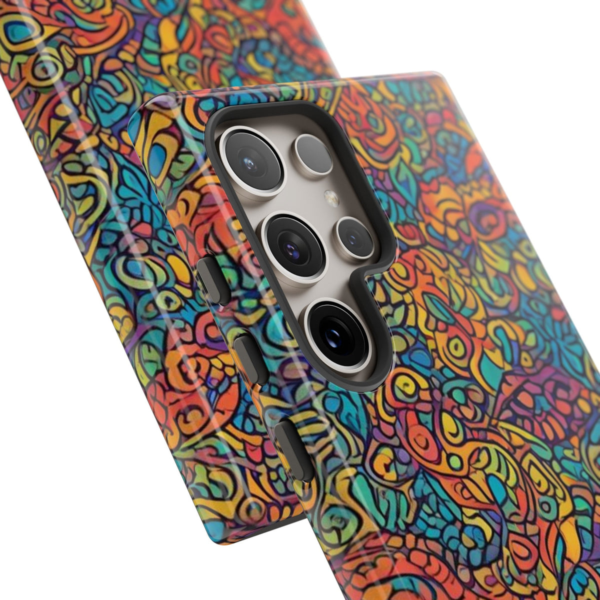 African Print Samsung Galaxy Tough Case Funky African