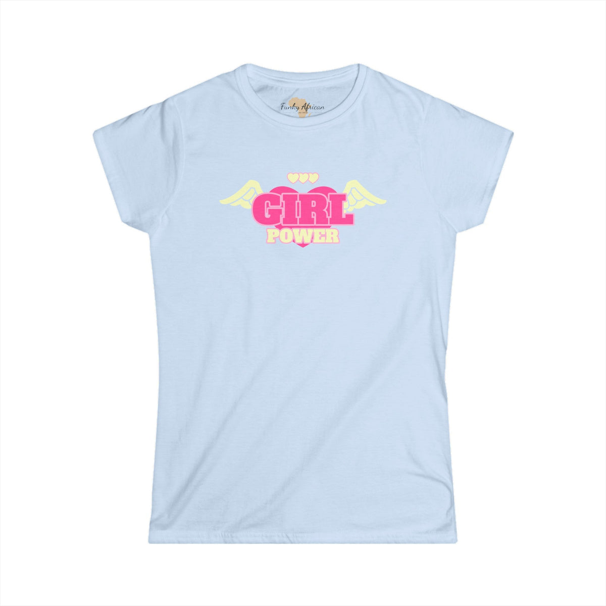 Girl Power Women's Softstyle Tee Funky African
