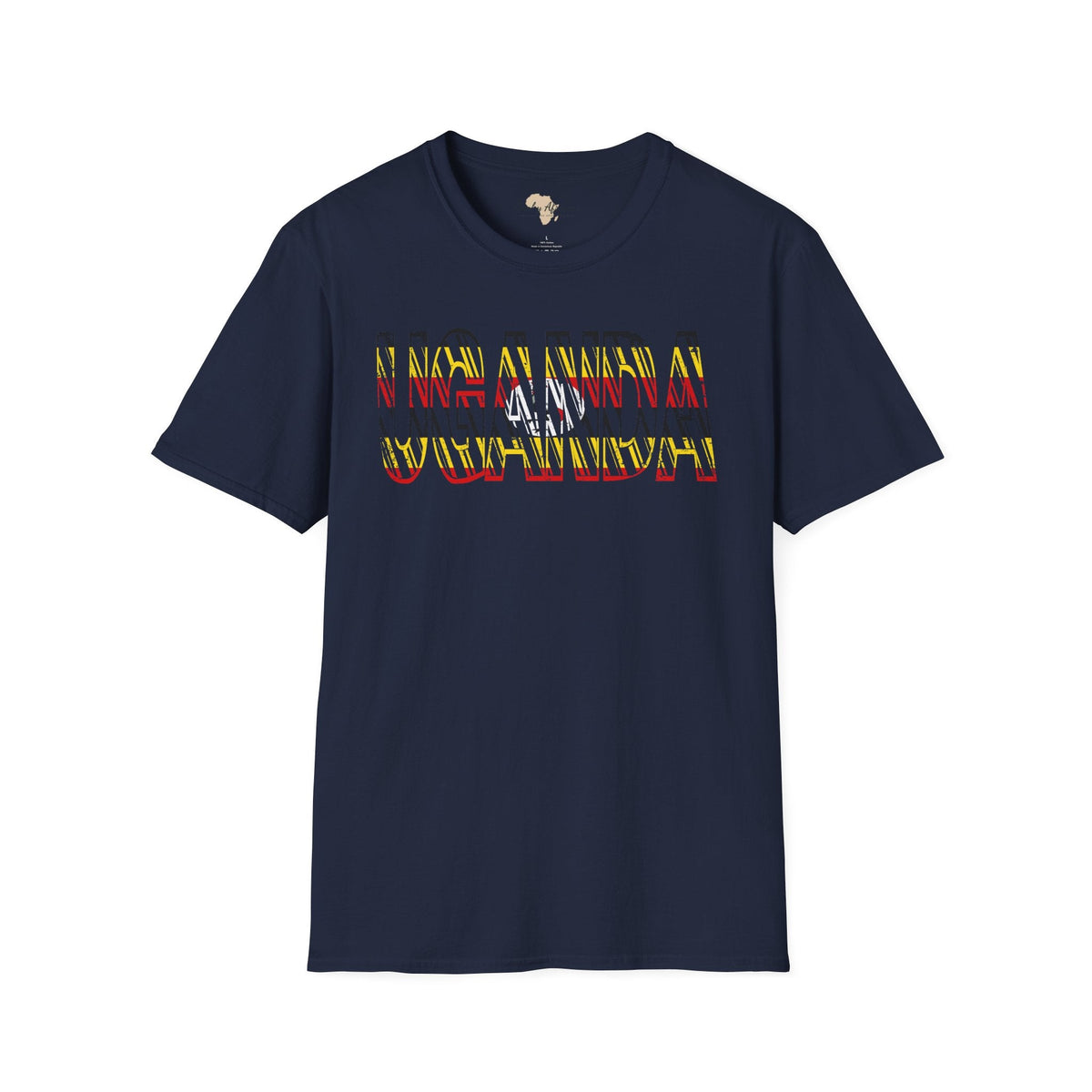 Uganda text unisex softstyle tee Funky African