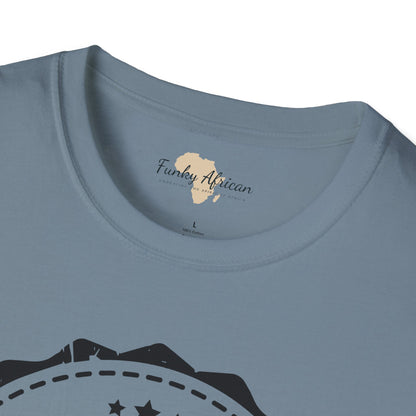 Republic of the Congo Stamp unisex tee