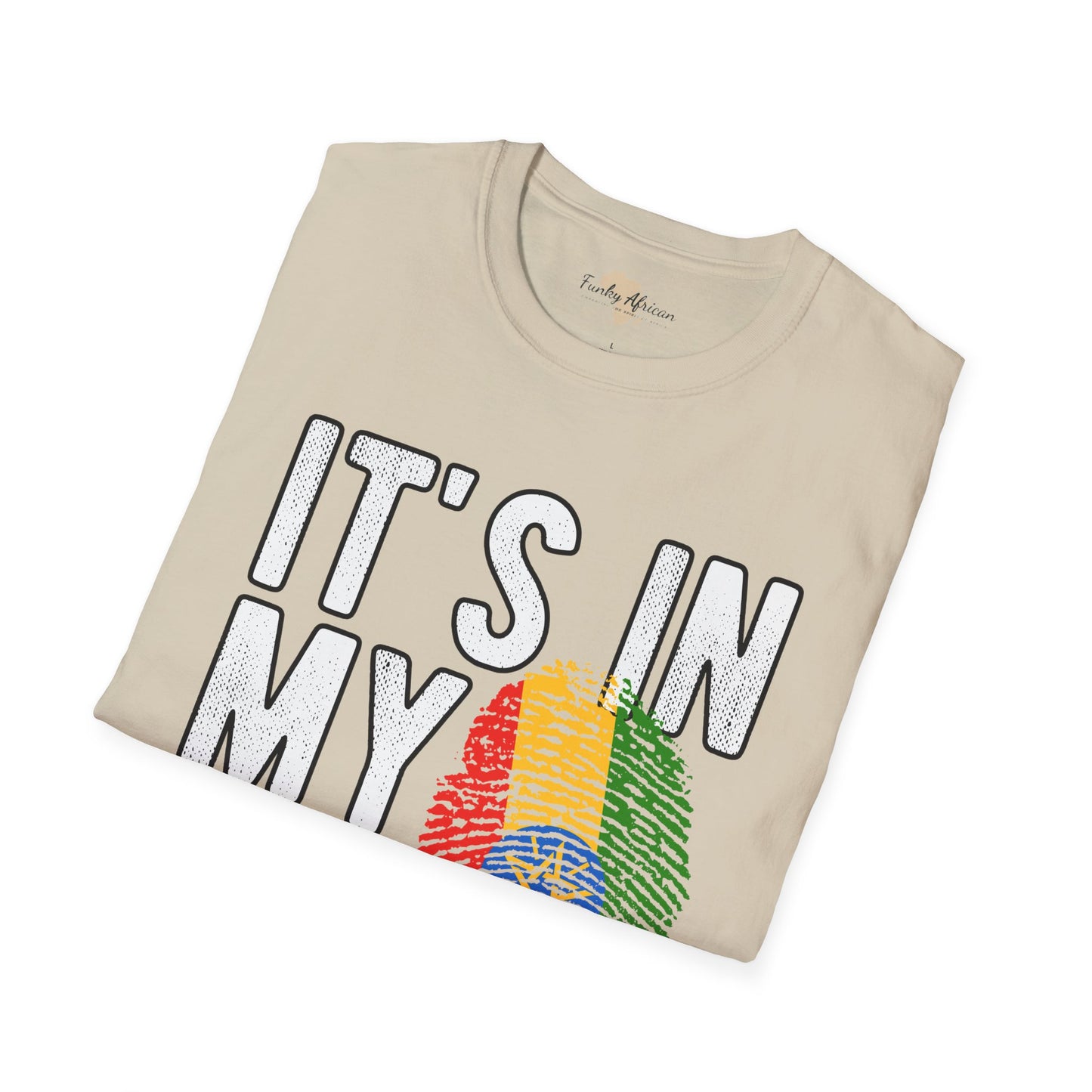 it's in my DNA unisex tee - Ethiopia