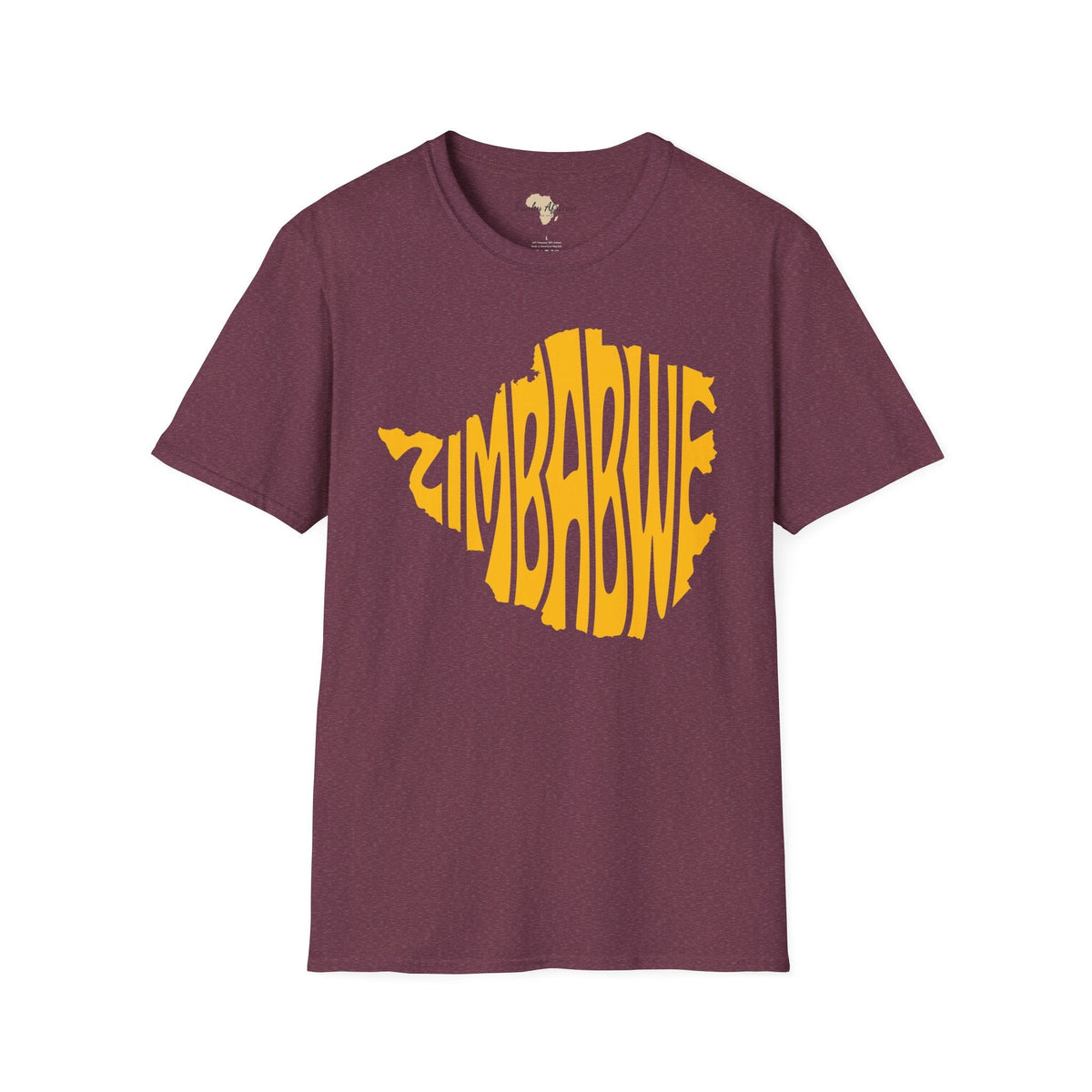 Zimbabwe cut unisex softstyle tee Funky African