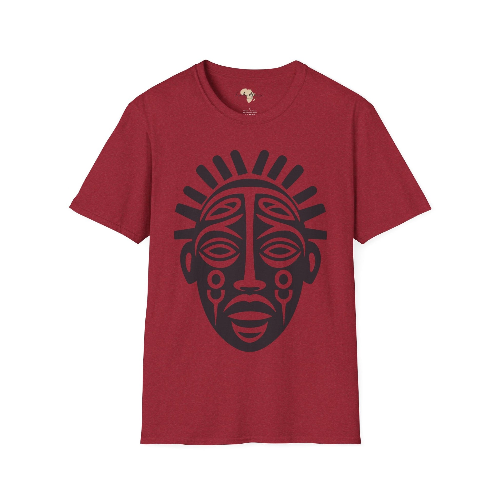 Aborigines graffiti unisex softstyle tee Funky African