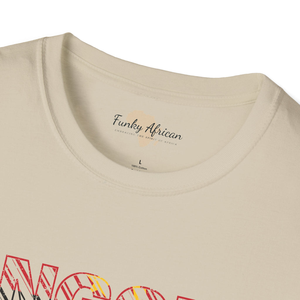 Angola text unisex softstyle tee Funky African