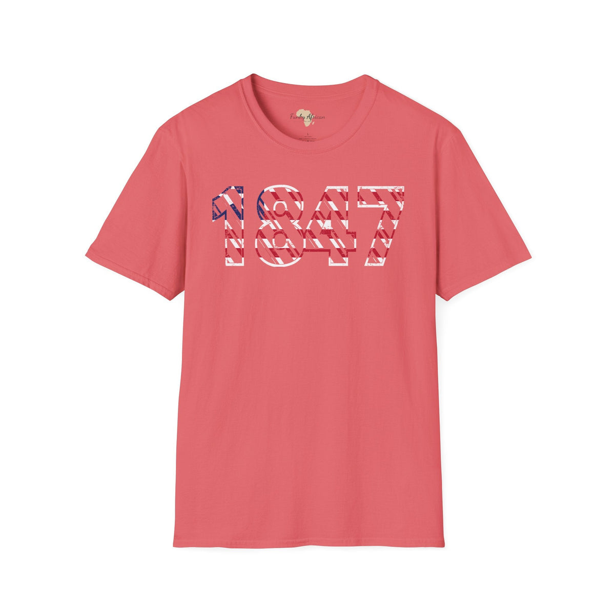 Liberia year unisex softstyle tee Funky African