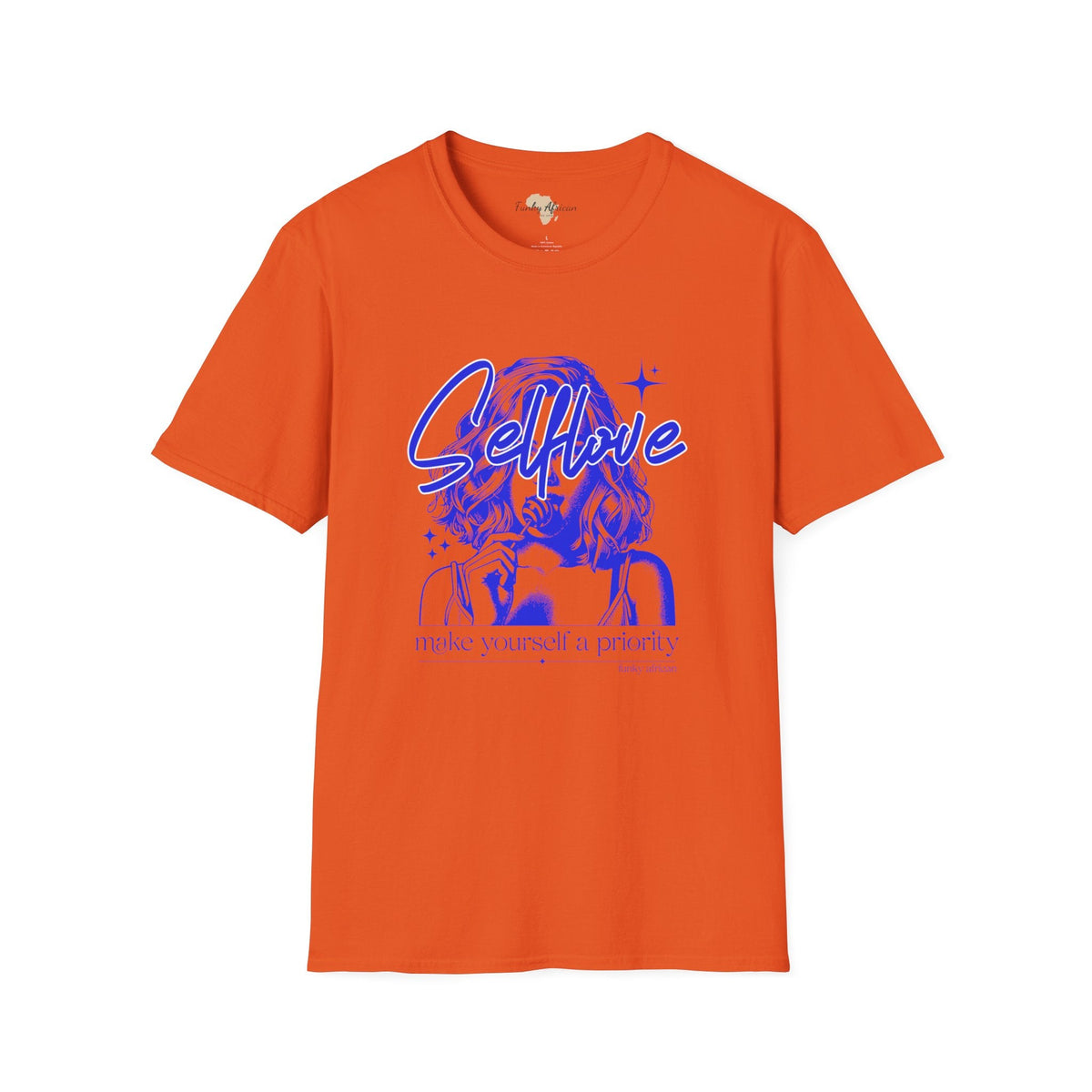 Selflove unisex softstyle tee Funky African