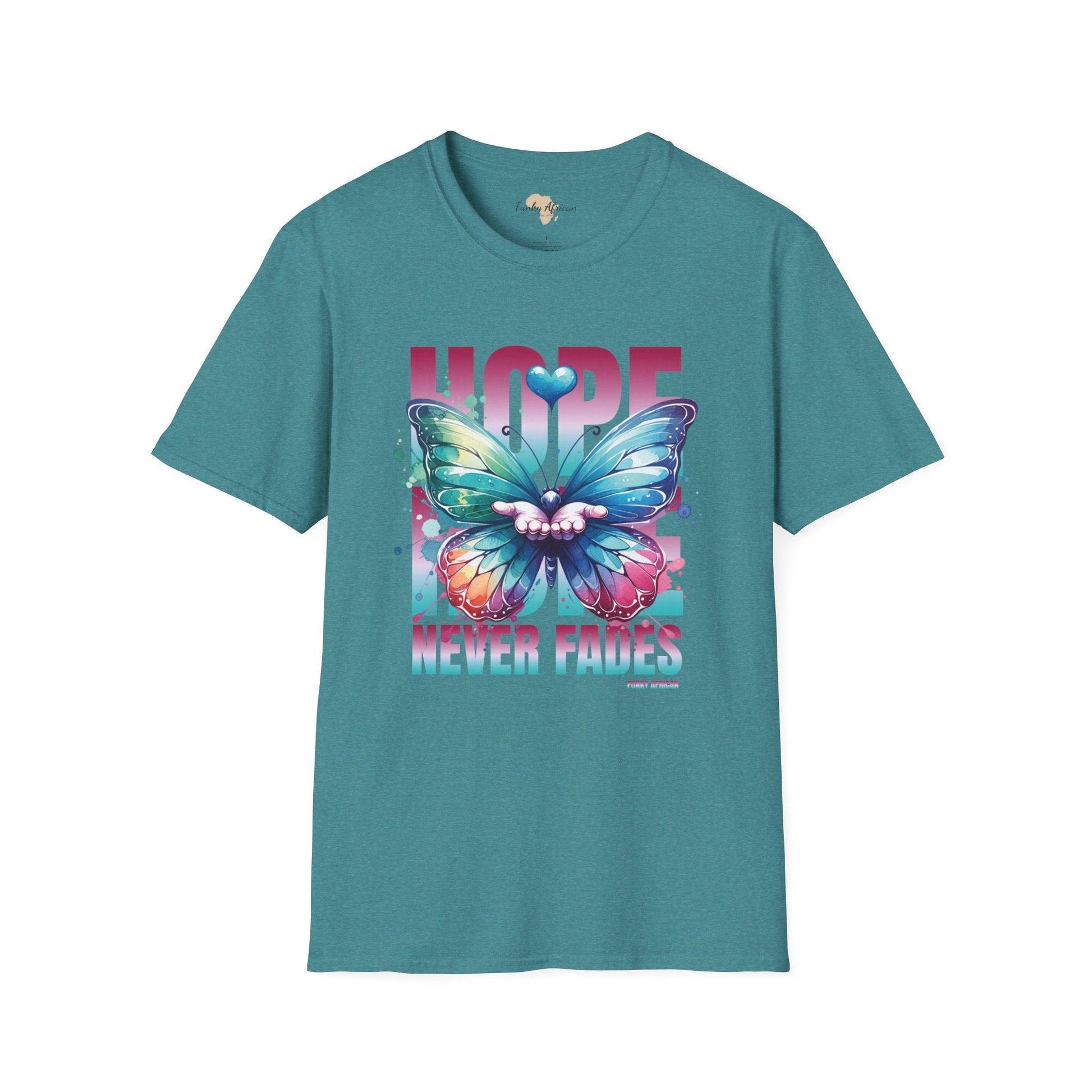 Hope never fails unisex softstyle tee Funky African