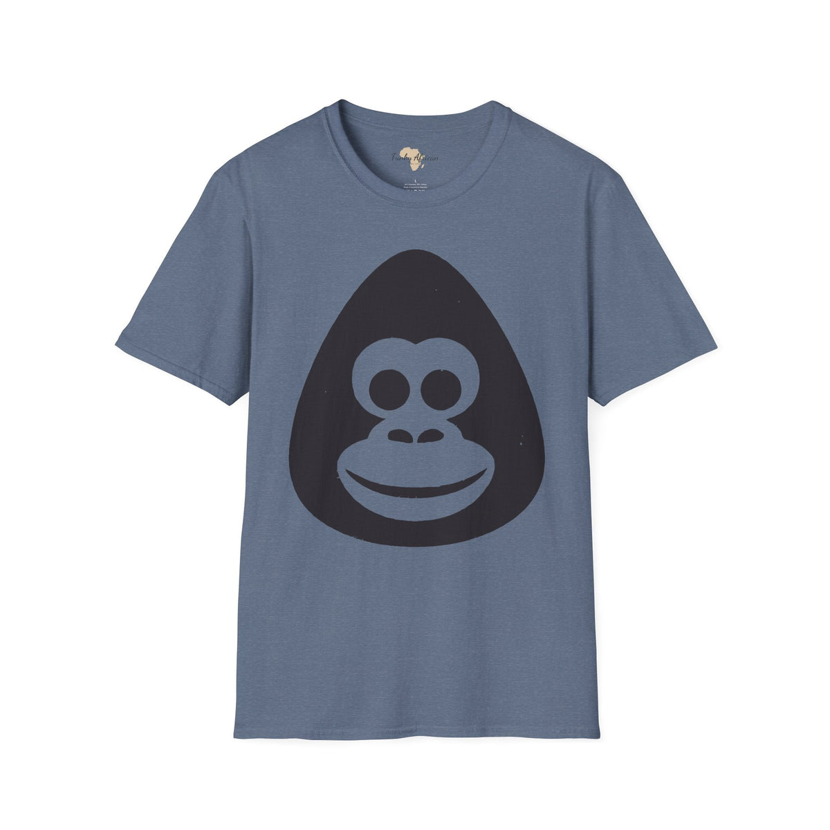 monkey graffiti unisex softstyle tee Funky African