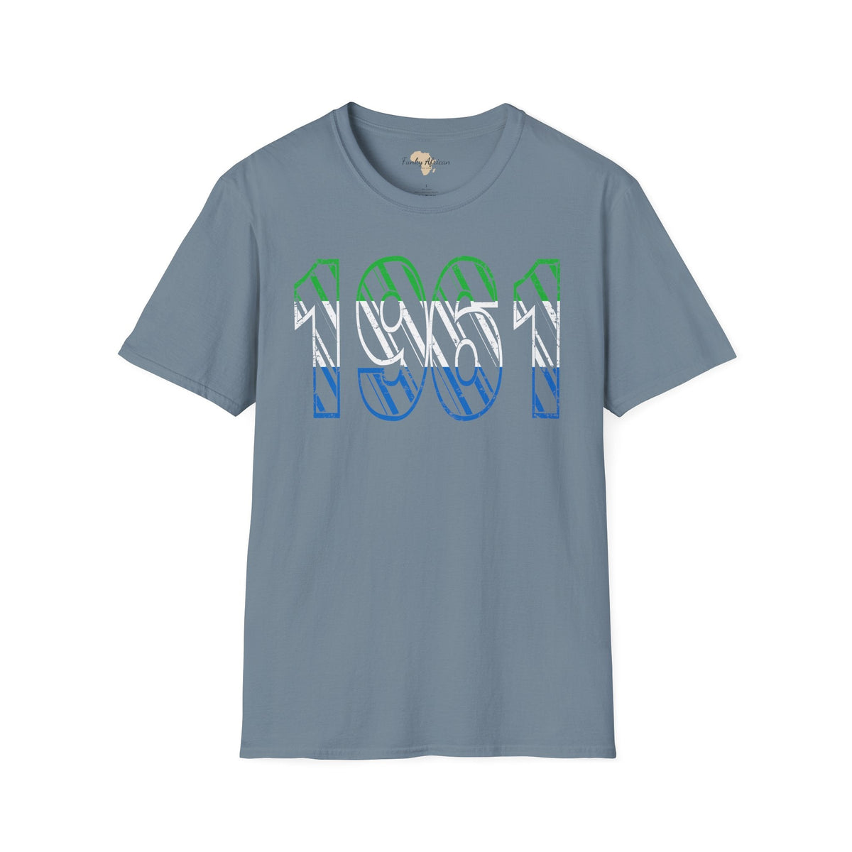 Sierra Leone year unisex softstyle tee Funky African