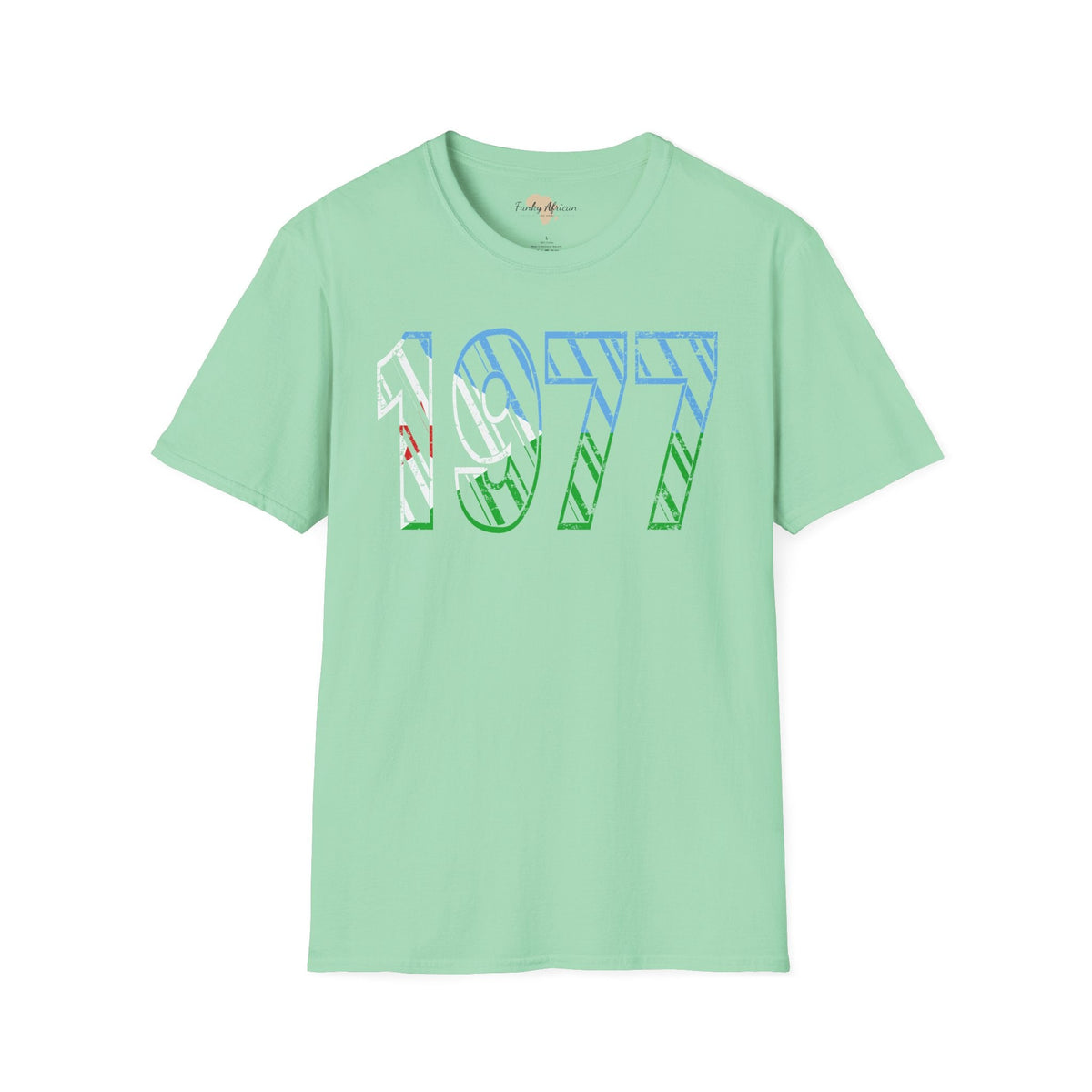 Djibouti year unisex softstyle tee Funky African