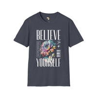 Believe in yourself unisex softstyle tee Funky African