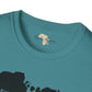 African map unisex softstyle tee Funky African