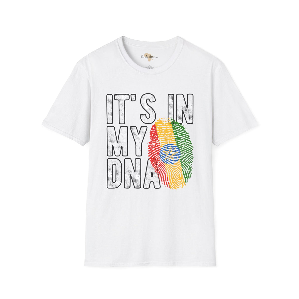 it's in my DNA unisex tee - Ethiopia Funky African