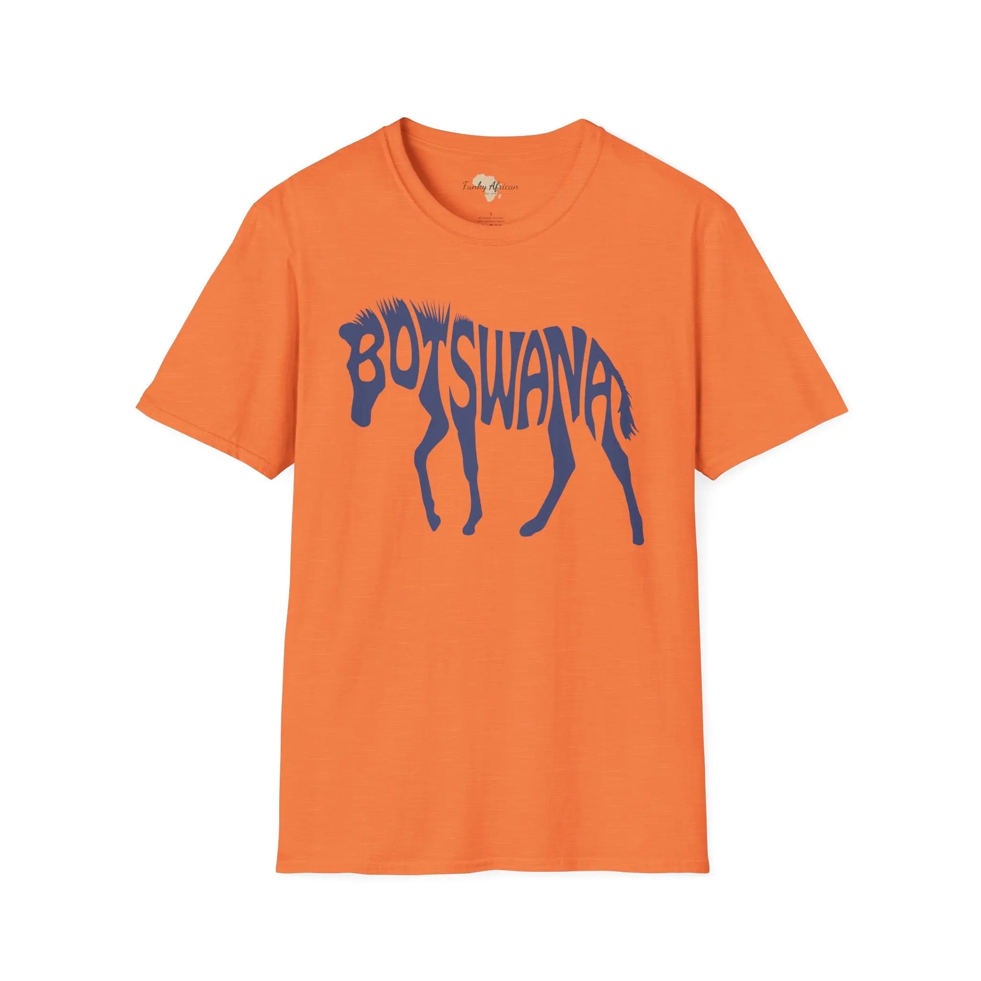Botswana cut unisex softstyle tee Funky African
