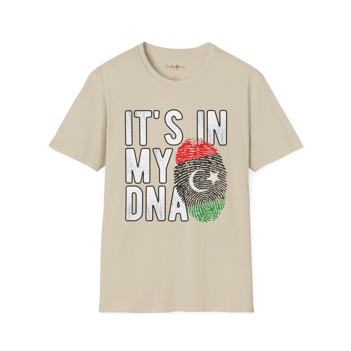 it's in my DNA unisex tee - Libya Funky African