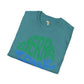 Sierra Leone cut unisex softstyle tee Funky African
