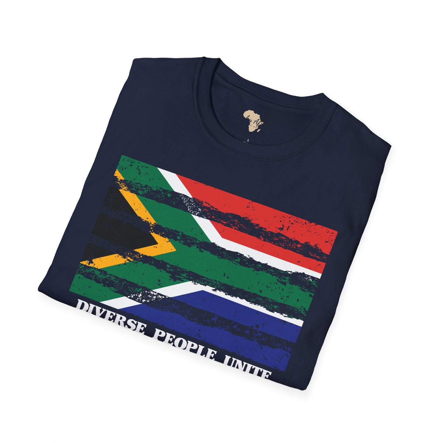 South Africa strip unisex softstyle tee