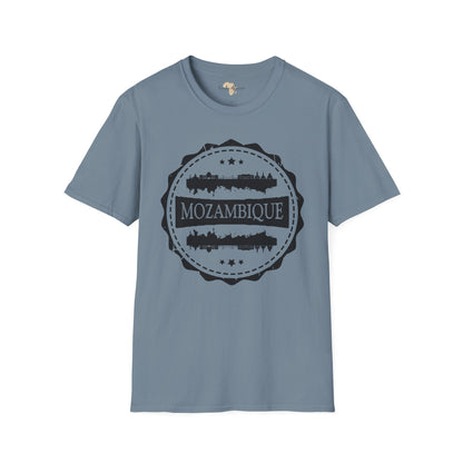 Mozambique Stamp unisex tee